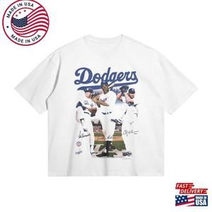 Dodgers T-Shirt Los Angeles Hall Of Fame Jackie Robinson